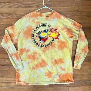 Y2K Flamin’ Hot Cheetos graphic long sleeve